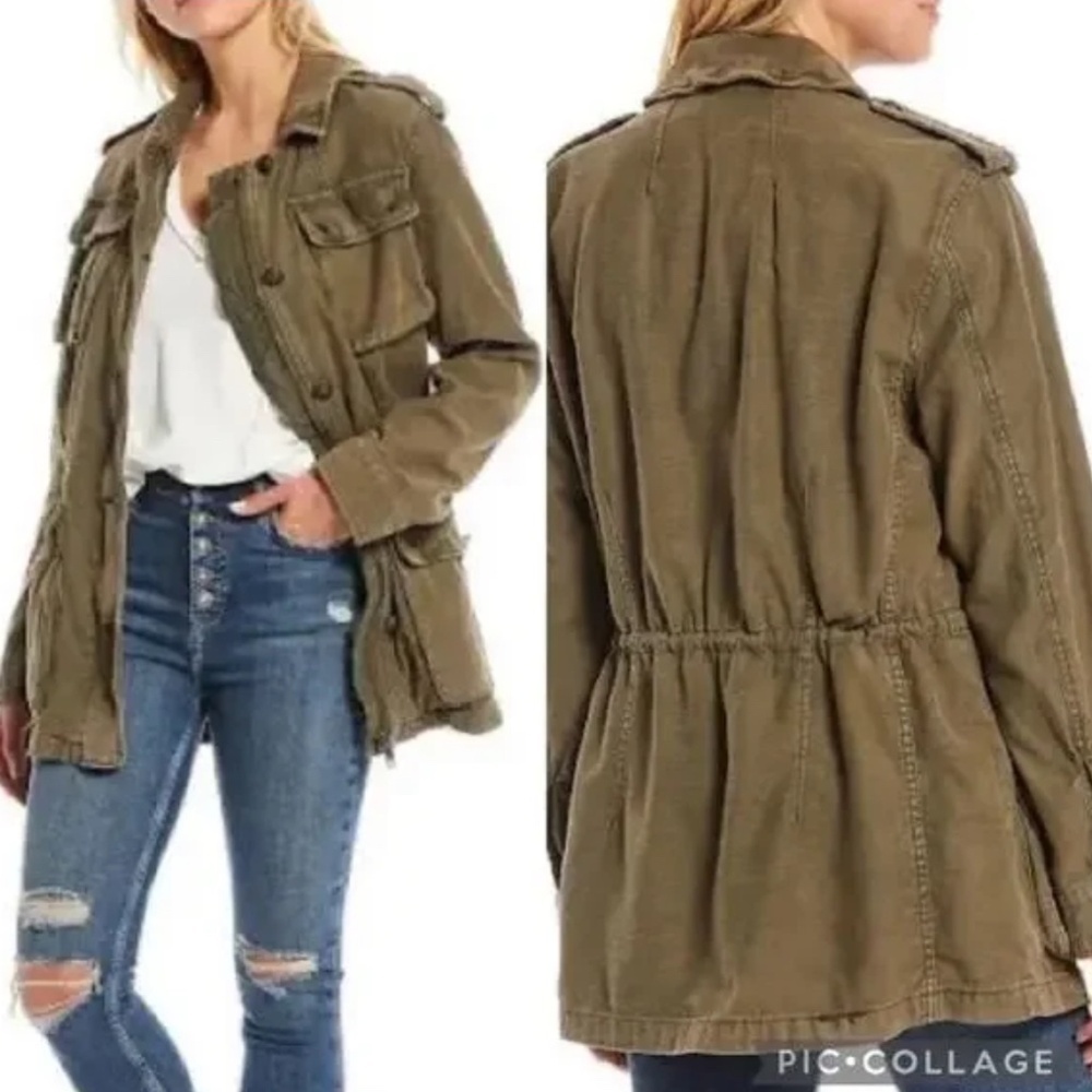 Free People Not Your Brothers Surplus Jacket